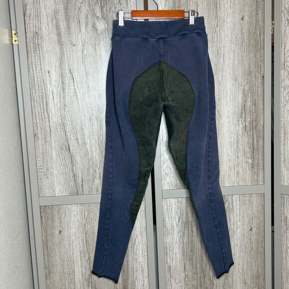 Vintage Equissentials Pants Breeches Blue and Gray Made in USA - Picture 5 of 9